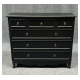 Narrow Wood Chest of Drawers