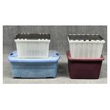 Storage Containers / 4 pc