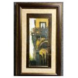 'Verona Balcony' Print by Montserrat Masdeu
