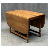 Ethan Allen Drop Leaf Dining Table w/2 Leaves