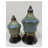 Pair of Pier 1 Ceramic Urns