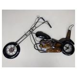 Metal Motorcycle Wall Decor