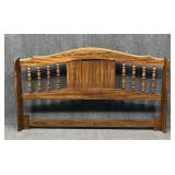 Wood King Bed Headboard
