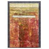 Original Abstract Oil on Canvas Signed