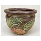 Painted Terracotta Planter