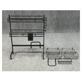 Metal Storage w / Additional Metal Baskets