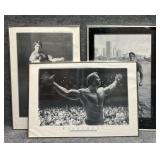 3/PC B&W Schwarzenegger Posters by George Butler