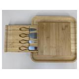 Bambï¿½si Collection 5-Piece Cheese Board Set