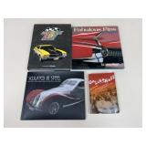 Car Coffee Table Books / 4 pc