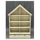 5ft Pottery Barn Kids Wood Dollhouse Bookcase
