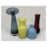 Krosno+ Ceramic & Glass Vase Assortment|4 pc