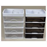 4-Drawer Vanity Organizer|2 pc