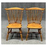 Ethan Allen by Baumritter Dining Chairs / 2 pc