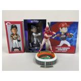 Baseball Bobbleheads & Figures / 4 pc