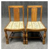 Pair of Antique Dining Chairs