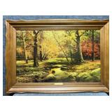 'Palette of Autumn' Vintage Print by Robert Wood