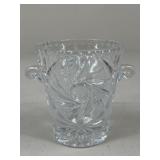 Crystal 'Pinwheel' Ice Bucket