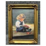 'Quiet Time' Lithograph by Donald Zolan