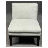 West Elm Corduroy Armless Lounge Chair