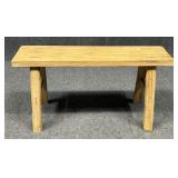Rustic Wood Bench