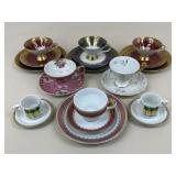 Tea Cup & Saucer Sets / 8 pc