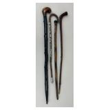 Wooden Canes / 4 pc