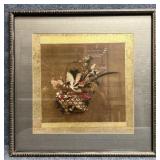 'Basket of Flower' Print by Hua Lan Tu