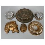 Vintage Molds / 6 pc