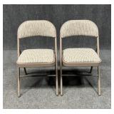 Samsonite Folding Chairs / 2 pc