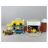 Fisher Price Family House & Farm Play Set
