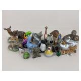 Andrea/Homco+ Ceramic/Resin/Wood Animal Figures