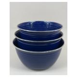 Fiesta Accessories Mixing Bowls / 3 pc