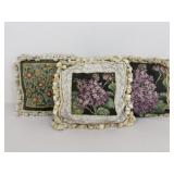 Borgata Needle Point Accent Pillows|3 pc