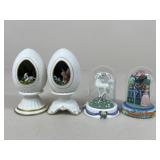 Vintage Franklin Mint Decor / 4 pc