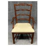 Drexel Heritage Chippendale Style Dining Arm Chair