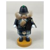 Wooden Nutcracker w/ Bagpipes