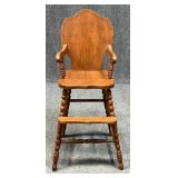 Wood High Chair