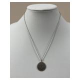 Sterling Silver Necklace w/ Pendent