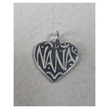James Avery Sterling Silver 'Nana' Charm