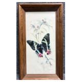 Vintage Butterfly Print B.Ballestar