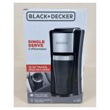 Black + Decker Single Serve Coffeemaker NIB