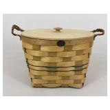 Peterboro Basket Co. Basket W/ Lid