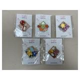 Ilani Enamel 'Animal Crossing' Pins / 5 pc