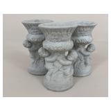 Concrete Cherub Planters|3 pc