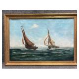 Original Oil Painting on Canvas Signed Prince 1901