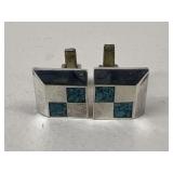 Pair Of Sterling Silver Cuff Links