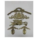 Brass Wall Decor / 5 pc