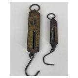 Vintage Pocket Balance Scales|2 pc