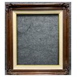 Ornate Wood Open Frame