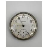 Waltham, Mass 17 Jewel Pocket Watch Face